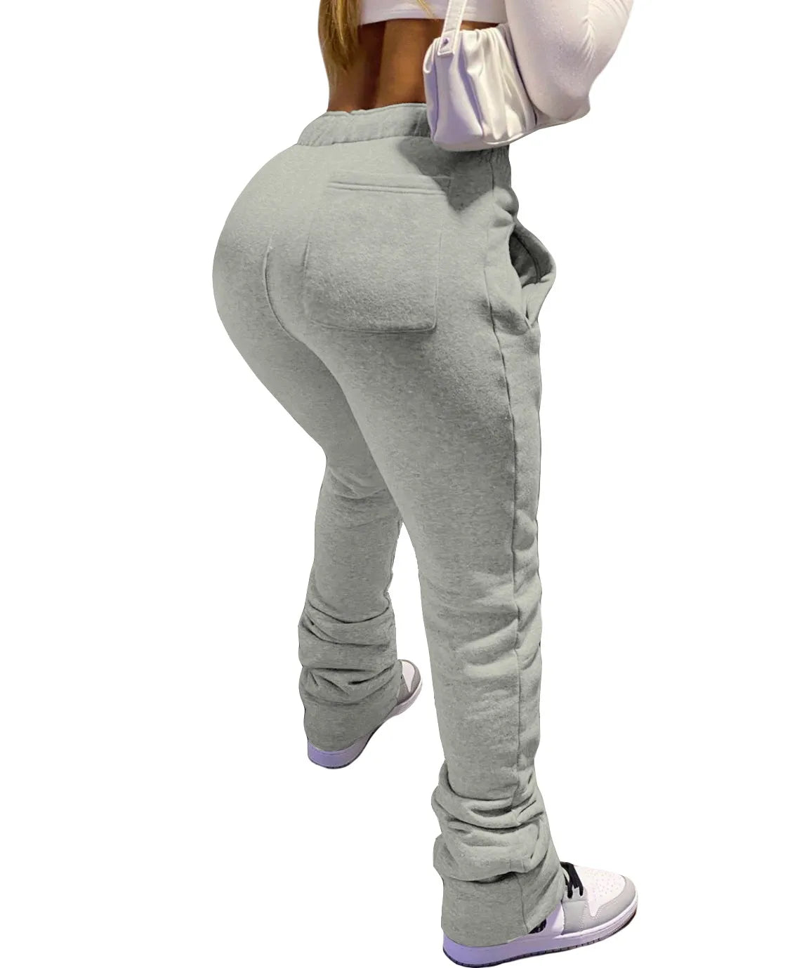 Sweat Pants Mid Waist