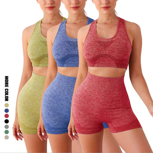 Yoga Set Shorts For Women